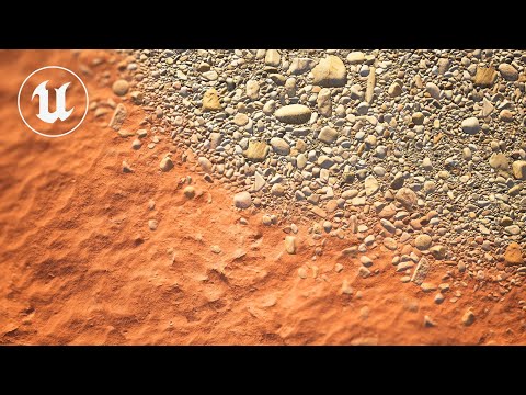 How To Make Landscape Layer Materials with Natural Height Blending in Unreal Engine 5