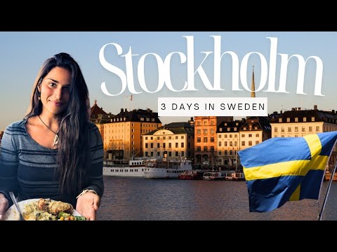 Everything I did and ate in Stockholm in 3 days 🇸🇪 (it's a LOT) | Sweden