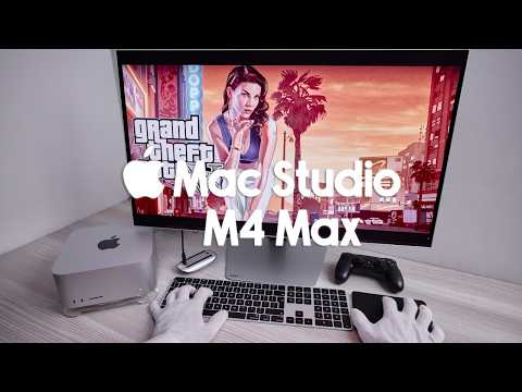 Apple Mac Studio M4 Max - €5000 Beast? Unboxing & Gaming Test!