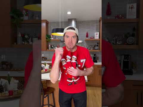 I Brought 10 ELVES ON A SHELF Into Our House! PART 2 #shorts