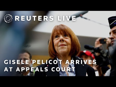 LIVE: Gisele Pelicot arrives at appeals court