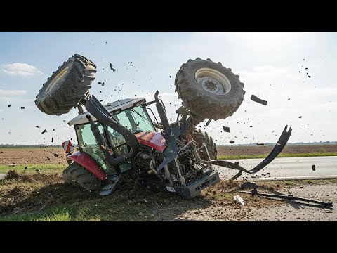 Unbelievable Tractor Fails Caught On Camera 2025 | Part 94