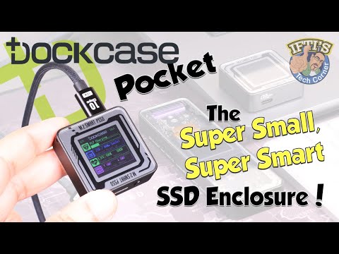 Dockcase Pocket - Portable Smart M.2 2230 SSD Enclosure with Power Loss Protection! : REVIEW