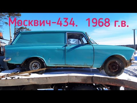 I'm buying a unique, miraculously preserved 1968 Izh Moskvich-434 / visiting the auto museum in V...