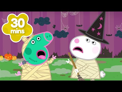 Peppa's EPIC Halloween Party 🎃 Dress Up FUN! 🧻 Peppa Pig Tales Full Episodes | 2 Hours Kids Cartoons