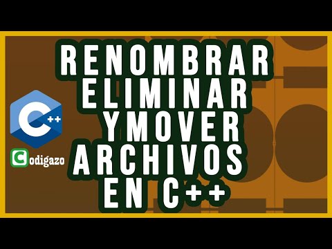 Como renombrar, mover y eliminar archivos en C++ (Código con ejemplos)
