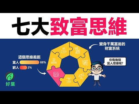 7個富人思維，從月光族一步步變身千萬富翁!