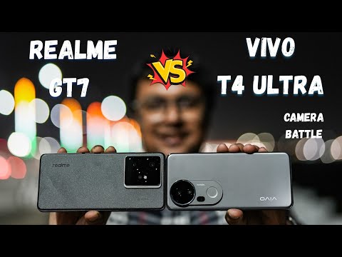 vivo T4 Ultra vs Realme GT 7 | Camera Comparison