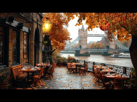 London Cafe Jazz | Outdoor Coffee Shop with Relaxing Instrumental Jazz  Music for Work, Study