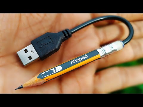 How To Make SOLDERING IRON Using Pencil