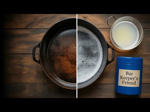 Restore Your Rusty Cast Iron Dutch Oven Without Power Tools