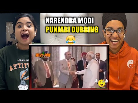 Indian Reacts To Narendra Modi All Funny Visits Punjabi Dubbing