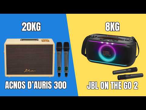 ACNOS D'AURIS 300 vs JBL ON-THE-GO 2 LOA NÀO HÁT HAY HƠN - SOLO SPEAKER