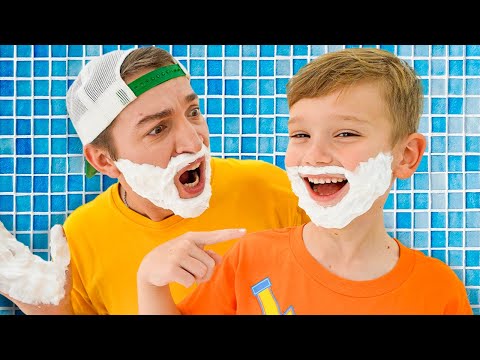 Kids Pretend to be Adults - Funny Toy Story