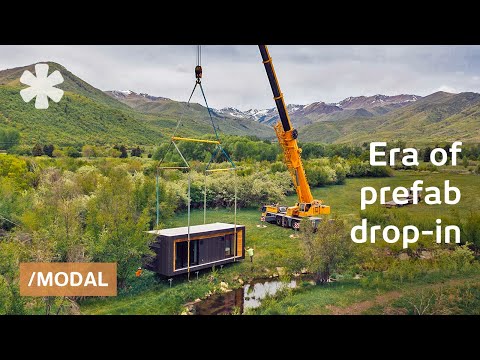 Modal is a backyard home to rent-out or dwell-in anywhere