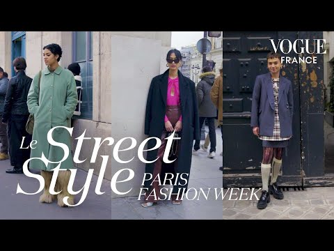 What are People Wearing During Paris Fashion Week? (16 Looks) | STREET STYLE #5 | Vogue France