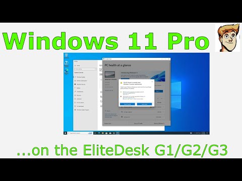 Windows 11 Pro on an EliteDesk 800 G1/G2/G3 Mini