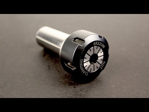 Machining an ER32 collet chuck