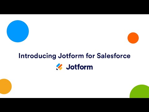 Webinar: Introducing Jotform for Salesforce