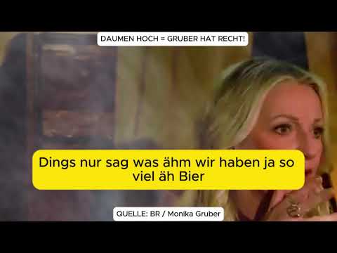 MONIKA GRUBER IN BESTFORM! 😂 SAAL BRICHT WEG VOR LACHEN!