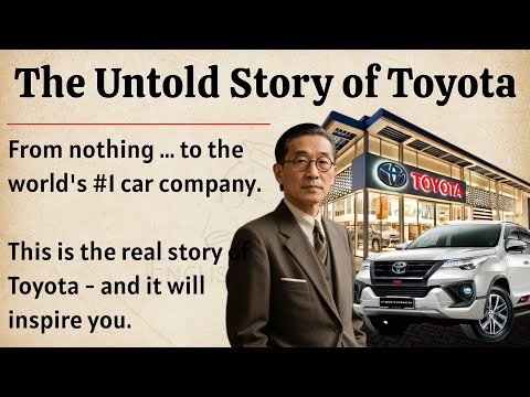 The Untold Story of Toyota || Learn English Through Story Level 2 🔥 || Improve Your English Fluency