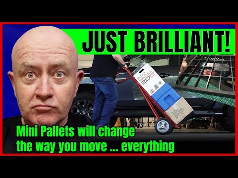 Mini Pallets will save your back &amp; help you move almost anything easier | Auto Expert John Cadogan