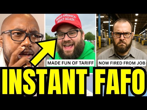 MAGA Worker Celebrated Tariffs... Now He's Laid Off From Job Because Of It