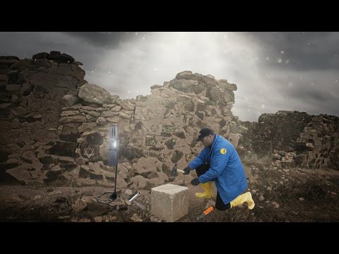 A treasure trove unearthed from beneath a 150-year-old ruin in the village!