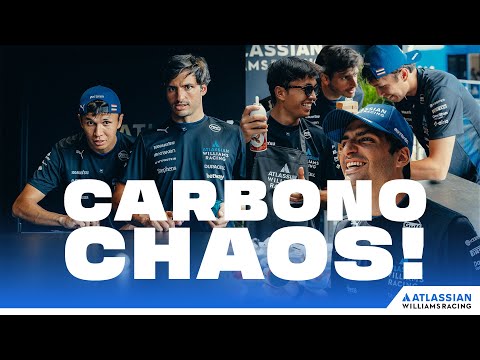 9 Minutes of Alex Albon & Carlos Sainz being Chaotic!