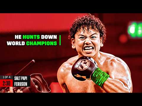This TikToker WALK-OFF KOs Boxing & UFC Champions! – Nuclear Power of Salt Papi  [ New Pacquiao ]