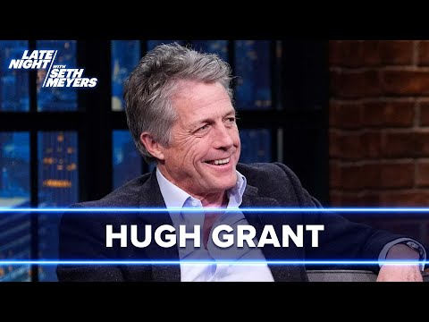 Hugh Grant Was Stalked for Three Days by a Man Dressed as a Hot Dog