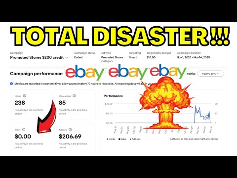 EBAY'S PROMOTED PAY PER CLICK ADS ARE A TOTAL FAILURE!