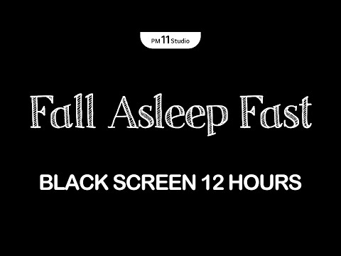Fall Asleep Fast | Sleeping Music for Deep Sleeping | Black Screen