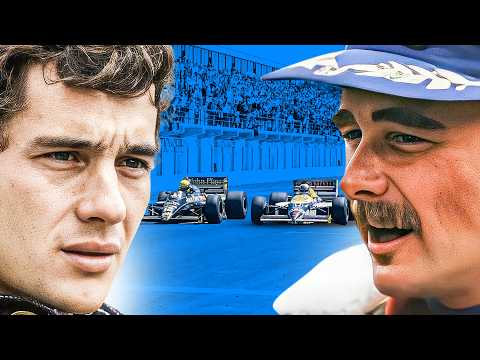 The Day Nigel Mansell’s Relentless Chase Scared Senna