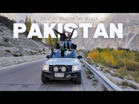 DRIVING AROUND THE WORLD | this is the mountains of PAKISTAN