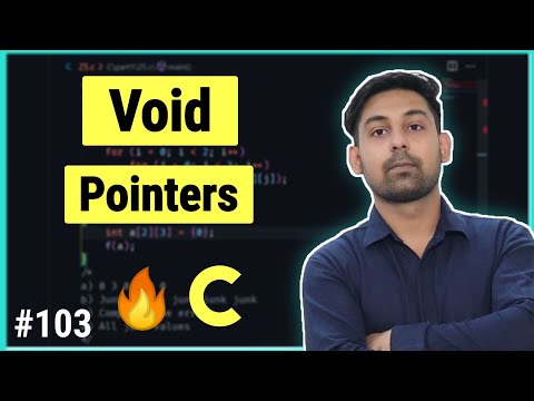Void Pointers | In C Language | Explain In Hindi By Nirbhay Kaushik | Void Pointers With Example