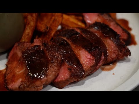 做了一份纯素的牛扒