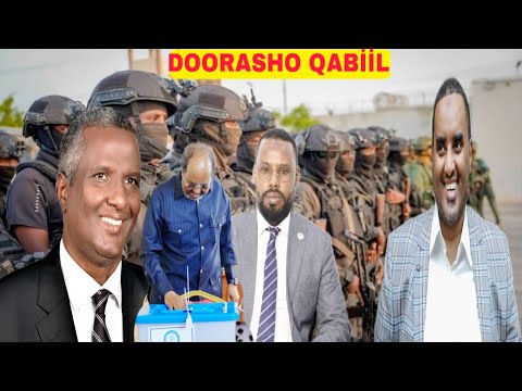 Sirta Xasan Sheekh oo Doorashadii u codeeyeen 15kun oo Askari oo Qabiilkiisa,Fahad yaasiin oo Runta,