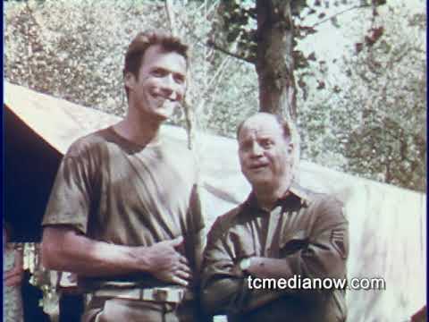 WCCO Press Junket Don Rickles with Clint Eastwood for Kelly's Heroes 1970