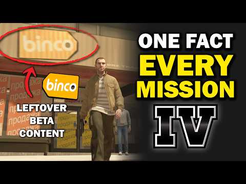 30 Minutes of Useless GTA 4 Mission Facts