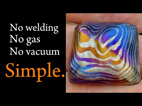 Making Titanium Damascus is Actually Easy