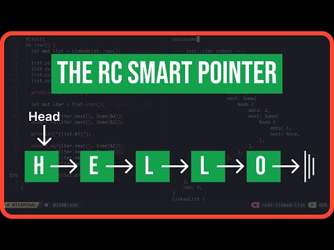 Learn about Rust RC Smart Pointer by Creating a Linked List Data Structure