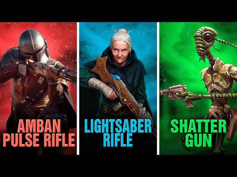 The 10 Most POWERFUL Blasters in ALL of Star Wars!