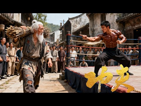 Strongman thought he was unbeatable, but an 80-year-old man struck and defeated him instantly!