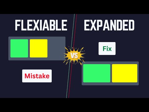 Flutter Expanded vs. Flexible: Master the Crucial Difference & Avoid Common Mistakes
