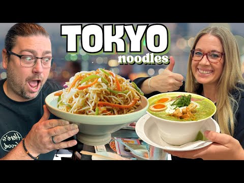 TOKYO Noodle Tour | FIFTEEN Bowls you MUST EAT in JAPAN