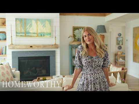 HOUSE TOUR | Inside Liz Joy's Coastal Chic Connecticut Home | Garden Ideas for Home