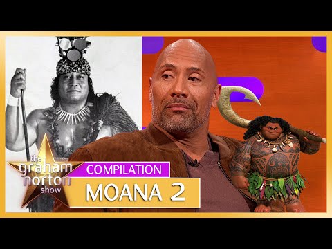 Maui Is LITERALLY The Rock's Grandfather | Moana 2 | The Graham Norton Show