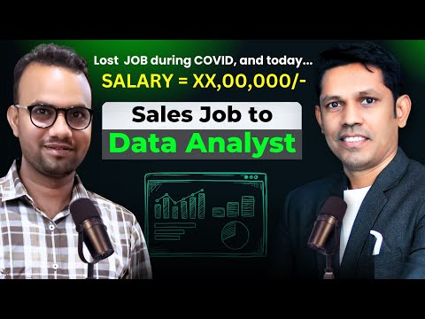 How to become Data analyst? | Transition form Sales to Data Analyst Podcast