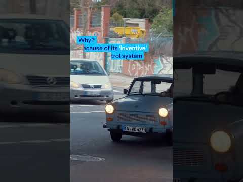 This East German car was a sensory assault!